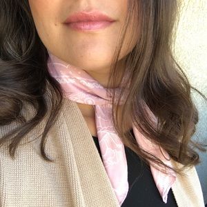 H&M pink scarf